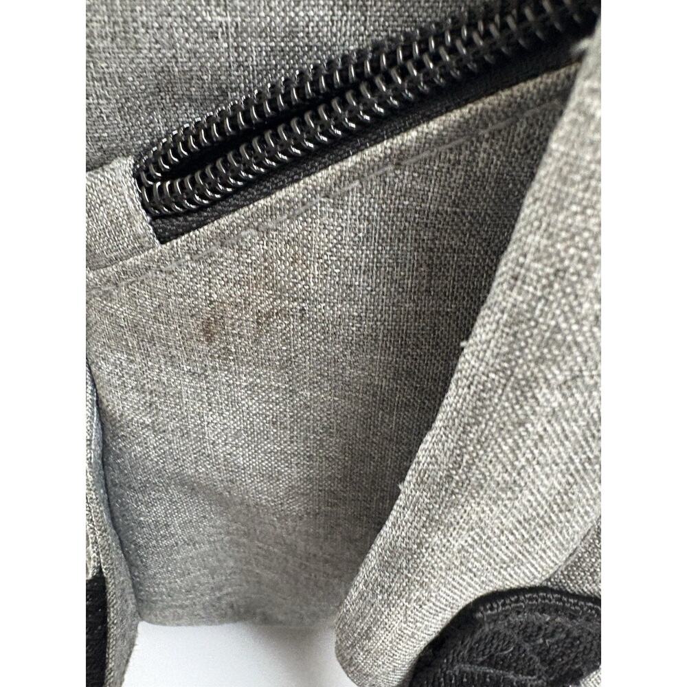 G+M Gray Backpack Tote Bag 15x15x6 Multi-Pocket Dance Travel Diaper Bag - Picture 6 of 10